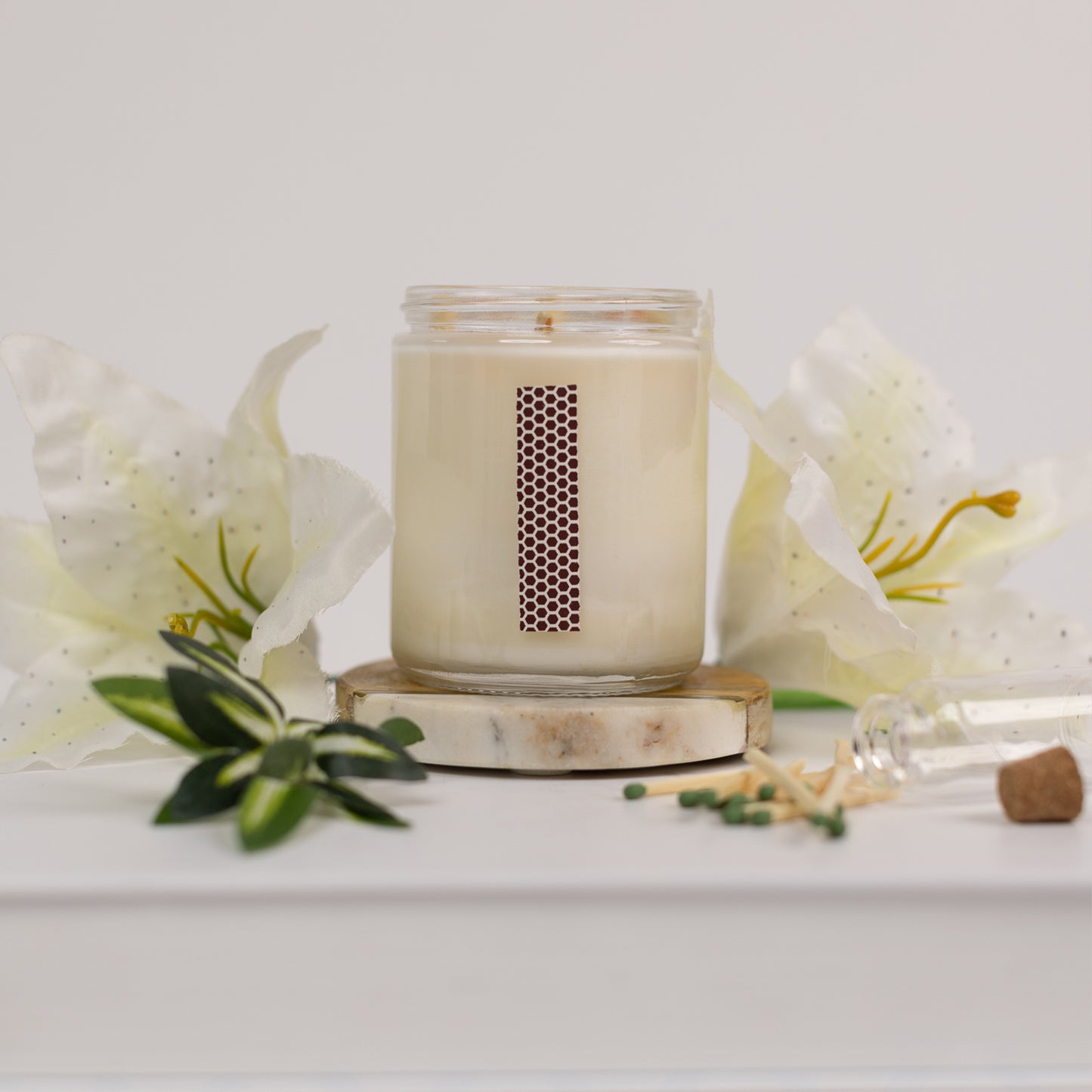 Euphoric Eucalyptus Natural Soy Wax Candle | Invigorating Aromatherapy with Jasmine Tea and Mint | Handcrafted in NY | Vegan, Non-Toxic